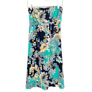 2/$30 ELYSA SUZANNE Dress Size L Strapless Stretch Mini Summer Spring Fun Y2K